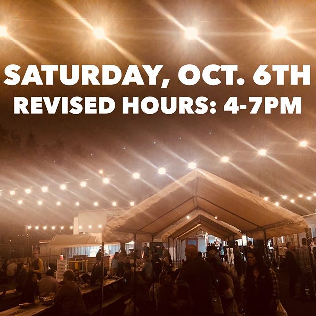 We have revised hours for Saturday, October 6th. We will open at 4 pm. Join us for dinner with Chameleon Concessions & The Coop Chicken and Waffles! Plus beers from East End Brewing. #yummy #foodtrucks