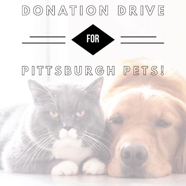 This Saturday October 20th! @hellobully and @biggiesbullies is hosting a donation drive at the Pittsburgh Food Park, benefiting @pittsburgh_pets : a community outreach partnership. Pittsburgh Pets is designed to provide veterinary care and much-needed supplies for pets and families in under-served communities in the Pittsburgh area.
Donations of unopened dog or cat food, treats, leashes, collars, and toys are being collected from 4pm-8pm and will go directly to families in our city's most under-served communities. Please look for the Pittsburgh Pets table, and donate to help fill the truck!
Saturday Food Trucks:
@blackboxbistro 
@buildmeafoodtruck 
@doce_taco_truck 
@yovis 
#millvale #millvalefoodtruckpark #foodtruck #foodtrucks #pets #animalsinneed #donate